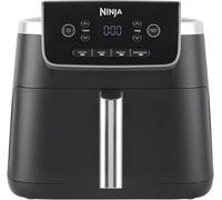 Ninja PRO 4.7L Friggitrice ad Aria 4 in 1, Cassetto Singolo, Frittura ad Aria, Cottura arrosto, Riscaldamento, Essiccazione, Componenti Antiaderenti Lavabili in Lavastoviglie, Nero, AF140EU