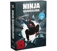 Ninja Quadrologie 1-4 Deluxe-Edition (4 Blu-ray-Digipak im Schuber+32-seitiges Booklet)