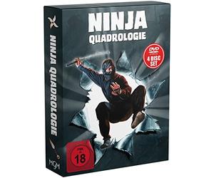 Ninja Quadrologie 1-4 Deluxe-Edition (4 DVD-Digipak im Schuber+32-seitiges Booklet)