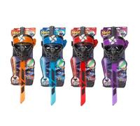Ninja spada laser e maschera giocattolo con luce e suono, 4 colori assortiti