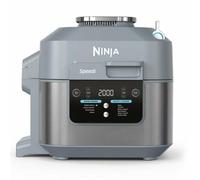 Ninja Speedi 10 in 1 Rapid Cooker & Air Fryer [ON400UK], 5,7 l, Speedi Meals, Air Fry, Steam, Grill, Bake, Roast, Sear, Slow Cook & More, Cooks 4 porzioni, Sea Salt Grey