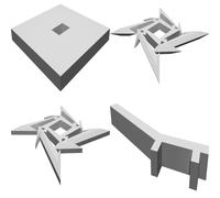 Ninja Star Display Stand for Metallica - Fan Collection Decorative Piece