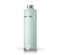 Ninja Thirsti Borraccia Termica 700ml con Tappo Antigoccia, Progettata per Bevande Gassate, Calde e Fredde, per Viaggi e Sport, Triplo Isolamento Termico, Acciaio Inox, Verde Menta, DW2401EUUKMT