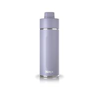 Ninja Thirsti Borraccia Termica 700ml con Tappo Antigoccia, Progettata per Bevande Gassate, Calde e Fredde, per Viaggi e Sport, Triplo Isolamento Termico, Acciaio Inox, Verde Lavanda, DW2401EUUKLV
