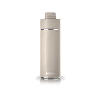 Ninja Thirsti Borraccia Termica 700ml con Tappo Antigoccia, Progettata per Bevande Gassate, Calde e Fredde, per Viaggi e Sport, Triplo Isolamento Termico, Acciaio Inox, Sabbia, DW2401EUUKST