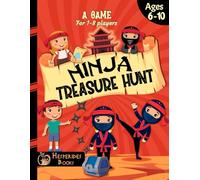 Ninja Treasure Hunt: for a Kids' Birthday Party | All you need in one kit | For 1-8 players | Ages 6-10