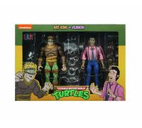 Ninja Turtles 2-Pack Rat King & Vernon 18 Cm Neca