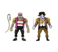 NINJA TURTLES: Turtles In Time 2-Pack Action Figure PIRATE ROCKSTEADY & BEBOP