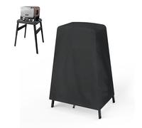 Ninja Woodfire Oven [OO101EU] - Copertura su supporto, Oxford 420D, antivento, antipolvere con fibbia, colore: Nero