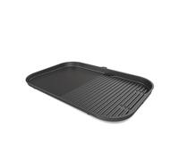 Ninja Woodfire Piastra Liscia e Griglia, Accessorio Originale, Nero | Compatibile con Barbecue XL Ninja Woodfire OG850 / OG901, Piastra Combinata Antiaderente per BBQ - XSKOGXLGGCMEU