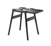 Ninja Woodfire Supporto Regolabile e Tavolino Laterale, Ripiano Forno da Esterno Griglia BBQ Ninja Woodfire, Tavolo Carichi Pesanti, Supporto Forno per Pizza, Nero, 4718J800EU