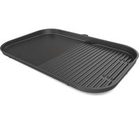 Ninja Woodfire Piastra Liscia e Griglia, Compatibile con Barbecue XL Ninja Woodfire OG850 / OG901, Piastra Combinata Antiaderente per BBQ, Accessorio Originale, Nero, XSKOGXLGGCMEU