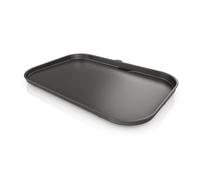 Ninja XSKGRIDLXL Woodfire Premium Piastra per griglia, compatibile con serie OG800 e OG900, diretto, bordo, ceramica, antiaderente, controllo preciso del calore, 45 x 31 cm, nero