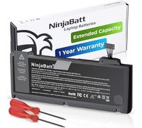 NinjaBatt A1322 A1278 Batteria per Apple MacBook Pro 13" [Metà 2012 2010 2009 Presto 2011 Tardi 2011] - Alta Capacità [63,5Wh/10,95v]
