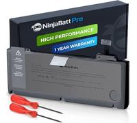 NinjaBatt batteria A1278 A1322 per MacBook Pro 13" [2009 2010 2011 2012 Years] - High Performance [76.56Wh/11.6V]
