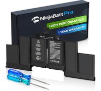 NinjaBatt Batteria A1618 per Apple MacBook Pro Retina 15" [SOLO metà anno 2015] A1398 - Alta Capacità [11,36V/99,5Wh]