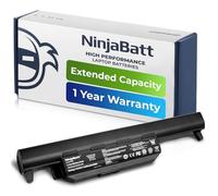 NinjaBatt Batteria A32-K55 per Asus ASUS X75V F75VD X75A R500V F75V F75VB F75VC R503U R503A R503C K55VD X75VD K75VM K75VD K75DE K55 K55N K55VM K45VS K45VJ K55DR A32-K55X - [6 Celles/4400mAh/48Wh]