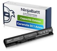 NinjaBatt Batteria per HP 756743-001 V104 VI04 756478-851 ProBook 450 G2 455 G2 440 G2 756478-421 756745-001 756478-422 9-421 Envy 14 15 17 serie - Lunga durata [4 celle/2200mAh]