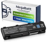 NinjaBatt Batteria per Toshiba PA5024U-1BRS PABAS260 Satellite C850 C850D C855 C870 L850 L855 L870 P850 PABAS262 PA5109U-1BRS PA5026U-1BRS - Lunga Durata [6 Cellule/4 400 mAh. 48W