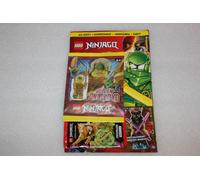 NINJAGO 7/2025 LEGO Magazine COMICS mini + statuetta Golden Oni Lloyd NUOVO