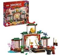 Lego ninjago 71831 tempio dello spinjitzu ninja - set giocattolo con 4 minifigure, drago, armi e accessori, giochi bambini 4+