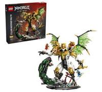 LEGO NINJAGO Battaglia dell’Ultra Drago Giocattolo - con Action Figure a 4 Teste, Serpente e 4 Minifigure con Katana - Decorazione Cameretta - Regalo per Bambini da 12 Anni e per Fan Adolescenti 71872