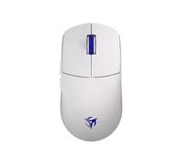 Ninjutso Sora V2 8K Mouse Gaming Wireless Leggero (39g) - Sensore AIMNINJA, 26000 DPI, Ricevitore SnappyFire 8K Incluso, Policarbonato, Bianco