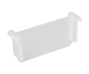 NINKA 2054.30 40686 Cuision - Divisione trasversale per guscio da 100 pezzi, per suddivisione libera del cassetto, plastica trasparente, bianco, argento