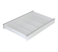 NINKA Cuisio 2067.90 40686 - Portaspezie per cassetti, in plastica bianca, argento
