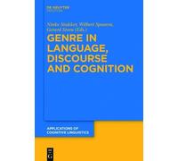Ninke Stukker Genre in Language, Discourse and Cognition (Copertina rigida)