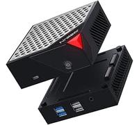Ninkear Mini PC W-11, mini computer con AMD Ryzen 5 6600H (fino a 4,5 GHz), 16 GB DDR5 RAM 512 GB M.2 SSD Micro Gaming PC, 4K Tripla Display, HDMI/DP/USB-C/WiFi 6/BT 5.2, adatto per ufficio, giochi