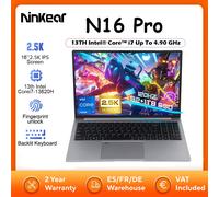 Ninkear N16 PRO Laptop 32GB 1TB 12th Intel i9-12900HK 16 ''2.5K IPS 120Hz Computer da gioco 63.52Wh 32GB DDR4 + 1TB SSD