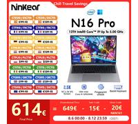 Ninkear N16 PRO Laptop 32GB 1TB 12th Intel i9-12900HK 16 ''2.5K IPS 120Hz Computer da gioco 63.52Wh 32GB DDR4 + 1TB SSD