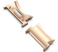 NINKI Connettori per orologio da 20 mm, compatibili con Samsung Galaxy Watch 6/6 Pro/5/5 Pro/4/4, adattatore per cinturino classico, connettore sostituibile in metallo per Galaxy Watch 6, 5, 4, 44 mm,