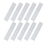NINMORTH 10 esche per pesca alla carpa, super avvolgenti, termorestringenti, anti-morso, per metodi, in PVC trasparente, per protezione, S per M e L (S # 20 x 100 mm)