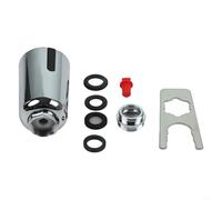 NINMORTH Adattatore per rubinetto touchless, sensore a infrarossi intelligente, risparmio idrico automatico, ricarica USB, installazione per casa e ufficio