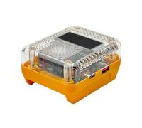 NINMORTH Adattatore portatile per batteria al litio da 18 V con porte USB serie BL18, convertitore (giallo)