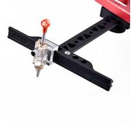 NINMORTH Bersaglio ricurvo a forma di T, regolabile, accessorio da caccia con ingranaggio a vite senza fine, per arcieri mancini e destrorsi, nero