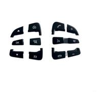 NINMORTH Comandi del volante 200 C180 LC260, rivestimento interno ABS (nero)
