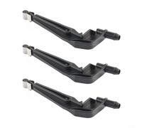 NINMORTH Confezione da 3 tubi di ricarica per WC e morsetto compatibili con Fluidmaster 100 200 200A 400A, 9,65 pollici per tubo di ricambio per riparazione valvola di riempimento (C)