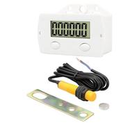 NINMORTH Contatore industriale digitale a 6 cifre con interruttore sensore magnetico, senza contatto, punzonatrice per stampa tessile per riparazione auto, 0-999999 per gamma