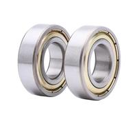 NINMORTH Cuscinetto a sfera per Ninebot per scooter elettrico Max ES2 E22 - 6002RS per cuscinetto ruota di ricambio, diametro esterno 35 mm, argento (confezione da 2)