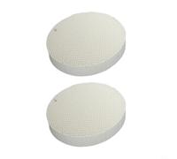 NINMORTH Foglio per bruciatore a nido d'ape per riscaldatore da patio, parte di ricambio da 5,5 cm, compatibile con Flame Fire Sense Hiland, piastra in ceramica ad alta efficienza energetica per