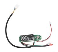 NINMORTH Misuratore da cruscotto verde per scooter elettrico da 21,6 cm, leggero, strumento tachimetro per scooter elettrico, display in plastica con cavo lungo per riparazione (metro)