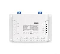 NINMORTH Modulo interruttore a 4 canali 4CH per PRO R3/4CH R3, relè abilitato Wi-Fi con timer e controllo vocale, gestione indipendente dei dispositivi, AC85-250V (per Sonoff 4CH PRO R3)