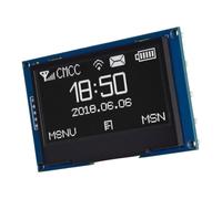 NINMORTH Modulo schermo OLED da 2,42" compatibile ESP32 (128 x 64 pixel),