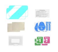 NINMORTH Pellicola proteggi schermo in vetro temperato Go, antigraffio e con personalizzazione, confezione da 1