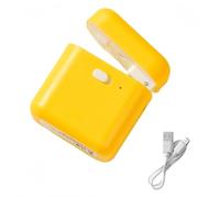 NINMORTH per mini sigillatore di sacchetti, macchina termosaldatrice ricaricabile con supporto magnetico in plastica per snack e sacchetti di patatine, ABS, 5,8 x 4,7 x 2,6 cm