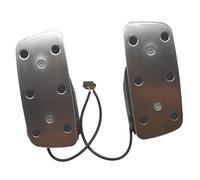 NINMORTH per Ninebot GoKart per Pro Metal Accelerator pedale del freno, leggero per parte di ricambio, bianco (freno acceleratore)