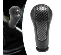 NINMORTH Pomello del cambio manuale a 5 marce per Spark 2011C2016, leva di trasmissione in plastica nera, montaggio frontale, facile da installare